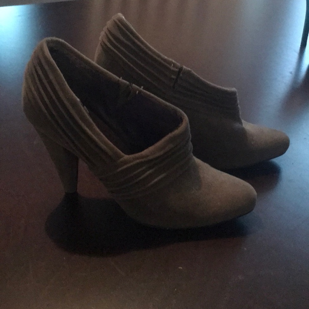 Gray Booties/Heels